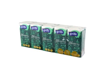 377475 377475 papierove vreckovky 3 vrst grite blossom mint 10 x 10ks