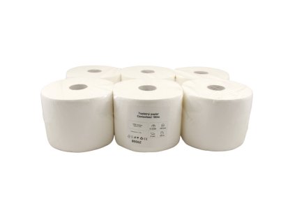 Toaletný papier 2vrst. JUMBO 180 SYSTEM centerfeed 180m 6ks