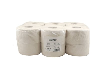 Toaletný papier JUMBO Ø 19 CM, 150 M 1-vrst.(12 ks)