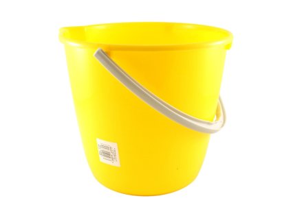 378078 378078 vedro okruhle plastove zlte 12l