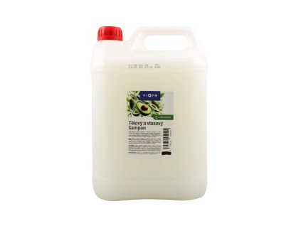 VIONE telový a vlasový šampón avokádo 5L