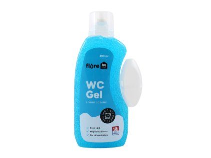 WC gel FLORE náplň s košíkom oceán 400ml