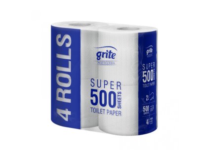 Toaletný papier GRITE Professional 55m 2 vrst.100% celulóza  4ks