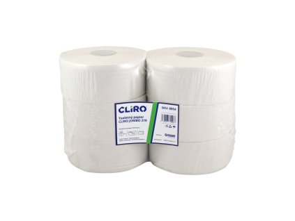 378465 378465 toaletny papier cliro jumbo 21cm 2vrst 200m 6ks