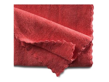 378735 378735 utierka z mikrovlakna wave lasercut cervena 32x32cm 1ks