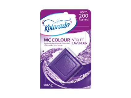 378744 378744 kolorado wc cistiaca kocka fialova levandula 45g