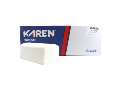 379380 379380 zz skladane papierove utierky karen 100 cel 2vrst 21x23cm 4000ks