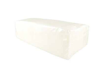 Servítky biele 2vrst. 33x33 cm 250ks