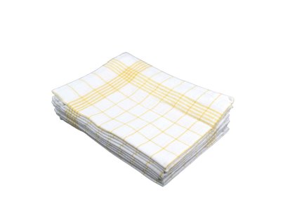 379404 379404 kuchynska utierka bavlnena zlta 60g 50x70cm 10ks