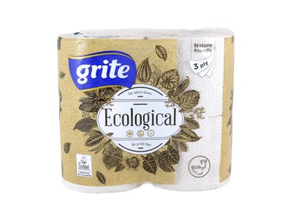 Toaletný papier Grite 3vrst. Ecological 4 ks