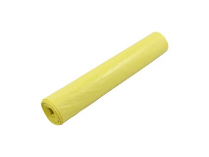LDPE vrecia žlté 600x700/30mic  60L 25 ks