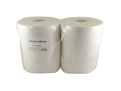 Toaletný papier JUMBO Ø 26 CM, 2 vrst., 220 M (6ks) TISSUE