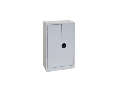 Kancelárska skriňa na dokumenty, 2 police, zváraná, v 100 x š 60 x h 42 cm, farba RAL7035 svetlošedá