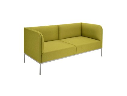 Trojsedačka Soft, š. 190 cm, zelená Bombay 38, sivá konštrukcia