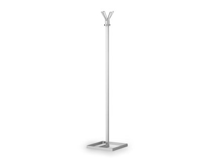 Podlahový vešiak ALVA, strieborný