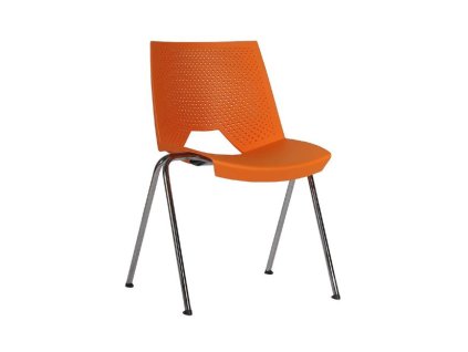 Jedálenská stolička STRIKE 2130, oranžová
