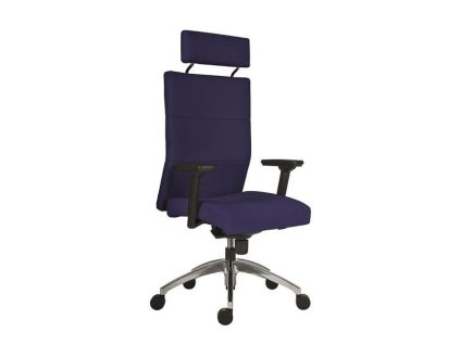 Kancelárske kreslo 8150 Vertika PDH, BN 3 modré