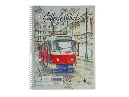 Blok College Notes A5 50 listov linajkový