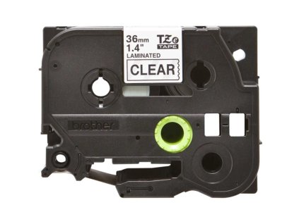Samolepiaca páska Brother TZe-161 36 mm priehľadná/čierna
