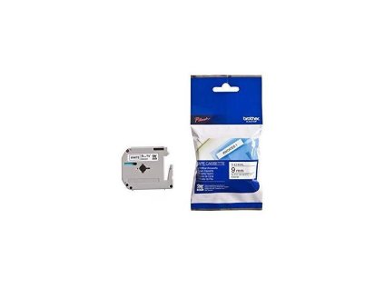 Samolepiaca páska M-K221 9 mm biela/čierna