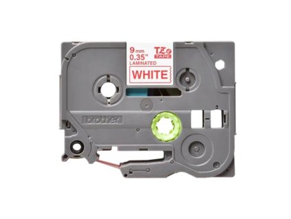 Samolepiaca páska Brother TZ-222 9 mm biela/červená