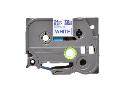 Samolepiaca páska Brother TZe-253 24 mm biela/modrá