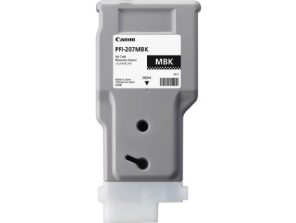 Atramentová náplň Canon PFI-207MBK pre iPF680/685/780/785 matte black (300 ml)