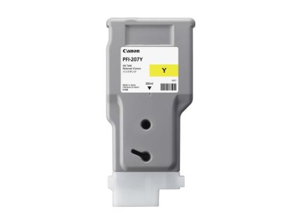 Atramentová náplň Canon PFI-207Y pre iPF680/685/780/785 yellow (300 ml)
