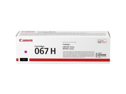 Toner Canon CRG-067H magenta (2.350 str.) pre i-SENSYS MF651Cw/655Cdw/657Cdw, LBP631Cw/633Cdw