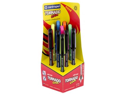 Displej Centropen roller Tornado COOL, 10 ks