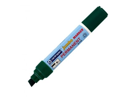 Permanentný popisovač Centropen Jumbo 9110 zelený