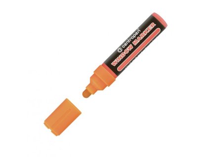 Kriedový popisovač Centropen 9121 oranžový