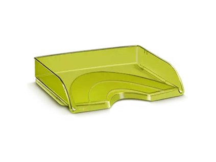 Odkladač Cep Happy na šírku transparentný zelený