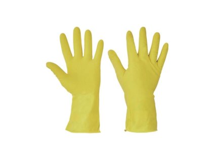 Rukavice latexové STARLING, žlté, veľ. 10/XL