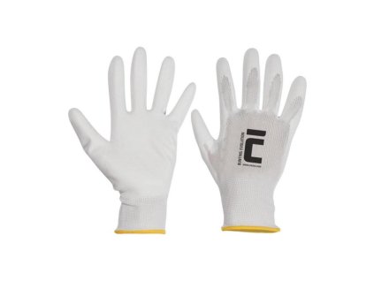 Rukavice pracovné Bunting Evolution biele, veľ. 10/XL