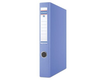Zakladač 4-krúžkový DONAU poloplastový 4,5cm modrý