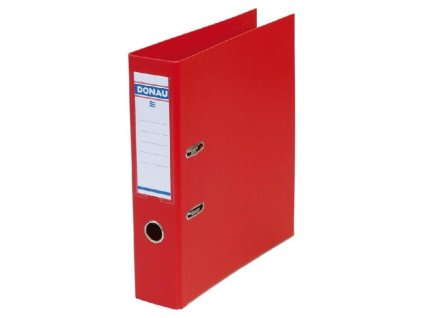 Zakladač pákový DONAU celoplastový 7,5cm červený