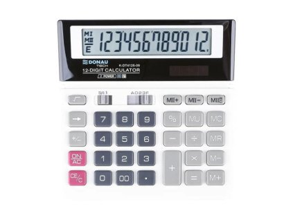 Kalkulačka Donau Tech K-DT4125 biela