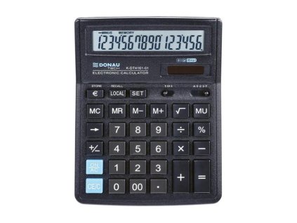Kalkulačka Donau Tech K-DT4161 čierna