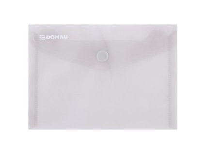 Plastový obal A6 s cvočkom DONAU dymový