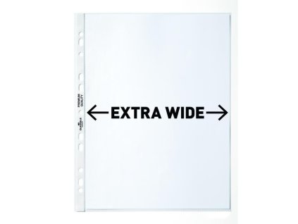 Euroobal DURABLE A4 maxi extra široký lesklý 90mic 50ks