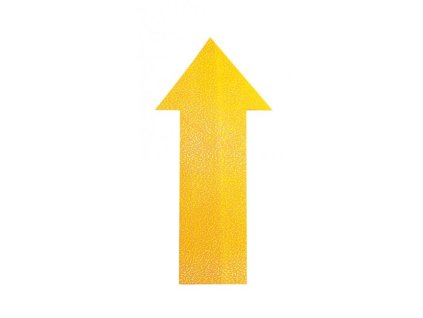 Podlahové značenie ŠÍPKA žlté 10ks