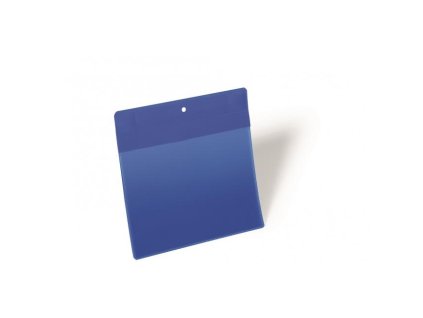 Magnetické vrecko na štítok 210 x 148 mm na šírku 10 ks modré