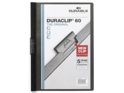 Obal s klipom DURACLIP Original 60 čierny