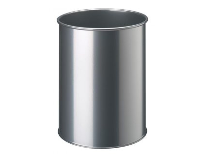 Kôš kovový 15 ℓ strieborný