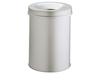 Kôš oceľový protipožiarny 15 ℓ sivý