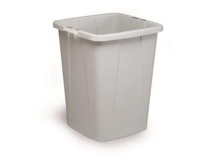 Veľkokapacitný plastový kôš DURABIN 90 ℓ sivý