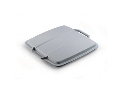 Veko na veľkokapacitný plastový kôš DURABIN 90 sivé