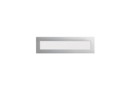 Magnetický DURAFRAME MAGNETIC Top pre A4, 210x40 mm, strieborný
