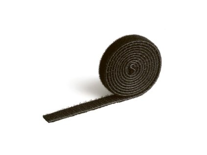 Suchý zips na káble CAVOLINE GRIP 10 čierna